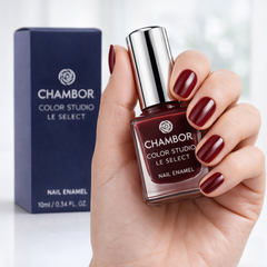 CHAMBOR COLOR STUDIO LE SELECT NAIL ENAMEL 10ML 418 PROJET - Kunchals