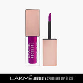 Lakme Absolute Spotlight Lip Gloss Plum Magic - 4 ml
