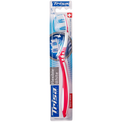 TRISA FLEXIBLE WHITE SOFT TOOTH BRUSH