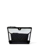 VICTORIA 2-PIECE MAKEUP BAG BLACK 11241159005J