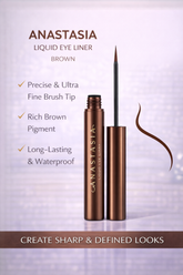 ANASTASIA LIQUID EYE LINER 2.4ML BROWN - Kunchals