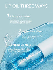 SHEGLAM JELLY WOW HYDRATING LIP OIL-MALI - BLUE BERRY (6GM)