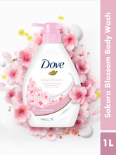 DOVE SAKURA BLOSSOM BODY WASH 1000ML