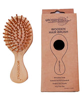 Oros Travel Friendly Wood Hair Comb Brush ORO-015