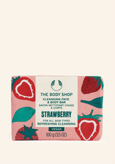 THE BODY SHOP CLEANSING FACE & BODY BAR STRAWBERRY 100G - Kunchals