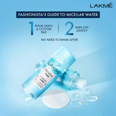 LAKME MICELLAR PURE WATER MAKEUP REMOVER 100ML