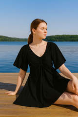 Midnight Breeze Beach Cover-Up