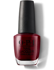 OPI Nail Lacquer in the shade "Got the Blues for Red" NL W52