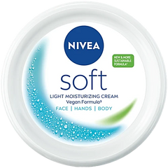 NIVEA SOFT LIGHT MOISTURISING CREAM FACE BODY HANDS 300ML