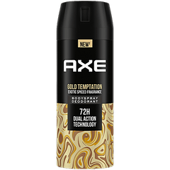 Axe Gold Temptation Long Lasting Deodorant Body Spray for Men (150 ml bottle)