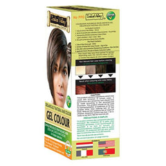 Indus Valley Organically Natural Gel Hair Color, 276 ml Medium Brown 4.0