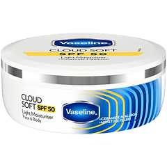 Vaseline Cloud Soft SPF 50 Light Moisturiser (100ml)