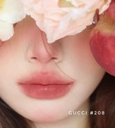 Gucci Rouge A Levres Matte Mini Lipstick - 1gm -208 They Met In Argentina