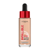 L'Oreal Paris Infallible 24H Tinted Serum Foundation – 3-4 Light Medium, 30ml.