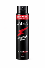GATSBY SET & KEEP SPRAY 250ML ULTRA HARD