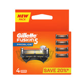 Gillette Fusion5 ProGlide Shaving Razor Blades – 4-Pack Cartridges