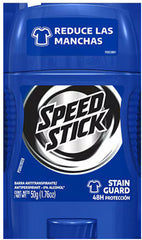 Speed Stick Stain Guard Antiperspirant Deodorant Stick (50g