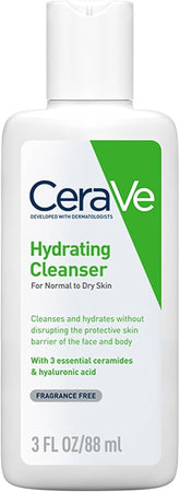 Cerave Hydrating Cleanser for Dry Skin, 88ml
