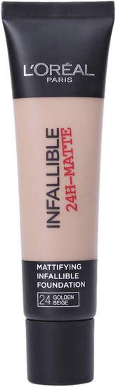 L'Oréal Paris Infallible 24H Matte Foundation – 24 Golden Beige