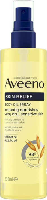 Aveeno Skin Relief Body Oil Spray (200ml)