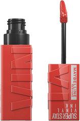MAYBELLINE SUPERSTAY VINYL INK LONG WEAR LIQUID LIPSTICK 4.2ML 145 RO