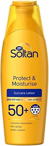 Boots Soltan Protect and Moisturize Lotion