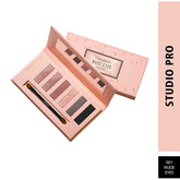 Chambor Nude Eyes Studio Pro Mauve Eye Shadow Palette - 8.4 Gm