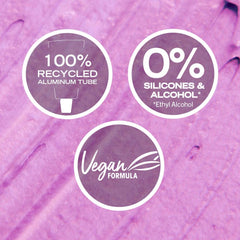 Schwarzkopf LIVE Ultra Brights Purple Punk Semi-Permanent Hair Dye 094, Purple Hair Dye for Bright or Pastel Hair Colour, Vibrant Colour Lasts up to 15 Washes