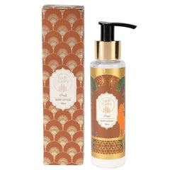 Earth Poetry Oud Body Lotion for Women and Men | Non-greasy | Intense Moisture | All Skin types -100ml