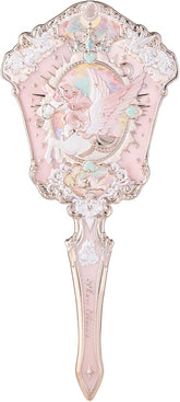 Flower Knows Knight Unicorn Hand Mirror in the shade Starlight Pink