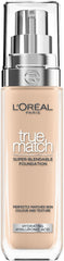 L'Oreal Paris True Match Liquid Foundation "3.R / 3.C Rose Beige" - 30ml