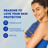 NIVEA SUN PROTECT & MOISTURE SPF50 125ML