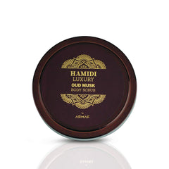 Hamidi Luxury Oud Musk Body Scrub – 250ml