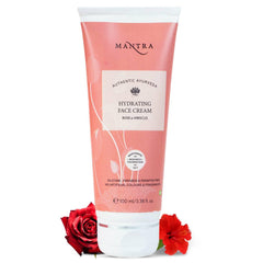Mantra Herbal Hydrating Rose & Hibiscus Face Cream (100 ml)