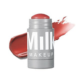 Milk Makeup Milk Makeup Lip + Cheek Stick – Multi-Use Cream Blush + Lip Color with Mango Butter, Avocado Oil + Apricot Oil – Hydrating, Buildable, Long-Lasting, Vegan Formula