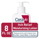 CeraVe Anti Itch Moisturizing Lotion with Pramoxine Hydrochloride, Relieves Itch with Minor Skin Irritations, Sunburn Relief, Bug Bites, 8 Ounce