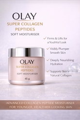 OLAY SUPER COLLAGEN PEPTIDES SOFT MOISTURISER 45G - Kunchals