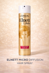 L'Oreal Paris Elnett Satin Precious Oil Hair Spray (300ml)