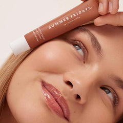 Summer Fridays Tinted Lip Butter Balm - Conditioning Vegan Lip Balm for Instant Moisture, Shine & Hydration - Sheer-Tinted, Soothing Skincare - Iced Coffee (.5 Oz)