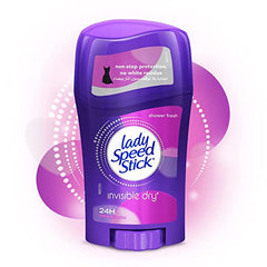 Lady Speed Stick Invisible Dry Shower Fresh Antiperspirant Deordorant - 40g