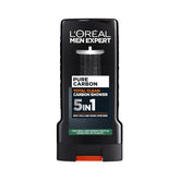 L'Oreal Paris Men's Expert Total Clean Carbon 5 In 1 Shower Gel (300 ml).