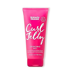 Umberto Giannini Curl Jelly Scrunching Jelly | For All Types of Curls & Waves, Tames Frizz. Adds Shine & Defines | Vegan, Cruelty Free - 200 ml (Pack of 1)