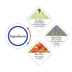 Franck Olivier Blue Touch Deodorant For Men - 250ml