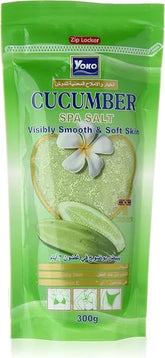 Yoko Spa Salt Cucmbr, 300Gm