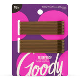 Goody SlideProof / Styling Essentials Bobby Pins (Brown, 18 Count) 01457