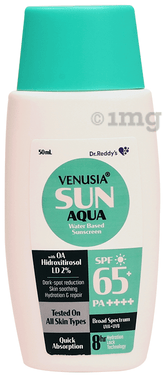 Dr. Reddy's Venusia Aqua Sunscreen (50g)