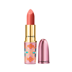 MAC Satin Lipstick in the shade "Embroidered Opulence" / "Find The Light"