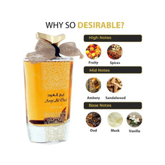 Rihanah Areej Al Oud Perfume  100ml