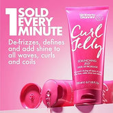 Umberto Giannini Curl Jelly Scrunching Jelly | For All Types of Curls & Waves, Tames Frizz. Adds Shine & Defines | Vegan, Cruelty Free - 200 ml (Pack of 1)