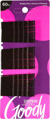 GOODY SLIDEROOF BOBBY PINS 60CT 01538